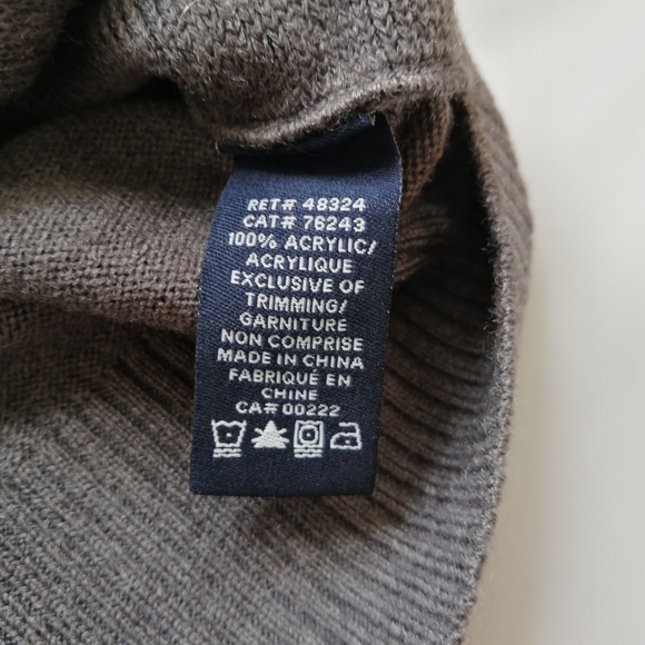 Arnold Palmer Vintage Grey Cardigan Small - Picture 8 of 8